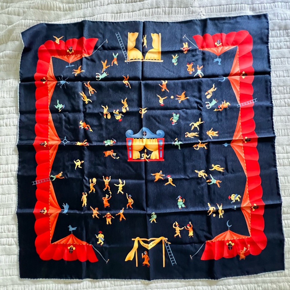 Bulgari Silk Scarf
